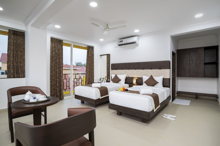 Bedroom 2, Sairaj Beach Resort, North Goa
