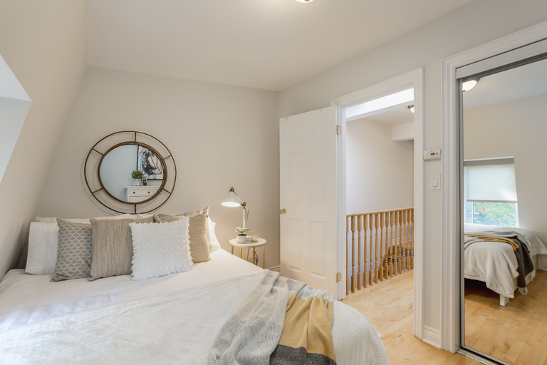 Bedroom 3, Homey & Elegant 3-bedroom House in the Annex, Toronto