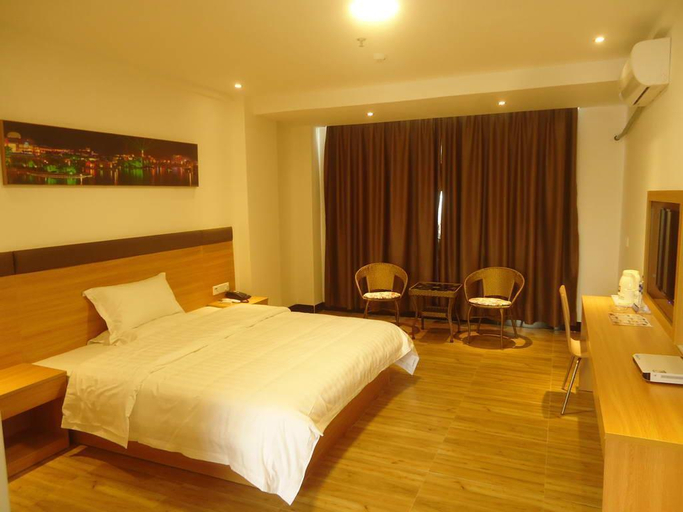 Bedroom 5, 7 Days Inn Zhuhai Gaolangang Pinsha, Zhuhai