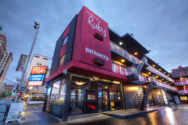 Exterior & Views 2, Hotel Ruby, Spokane