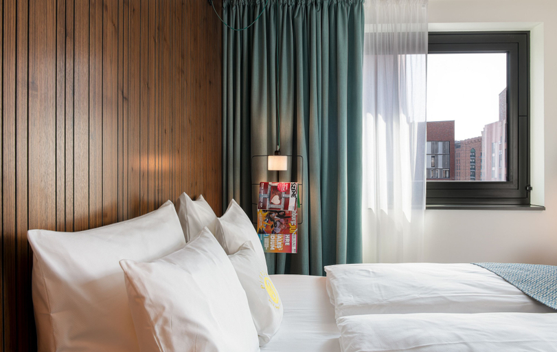 Bedroom 3, Pierdrei Hotel HafenCity Hamburg, Hamburg