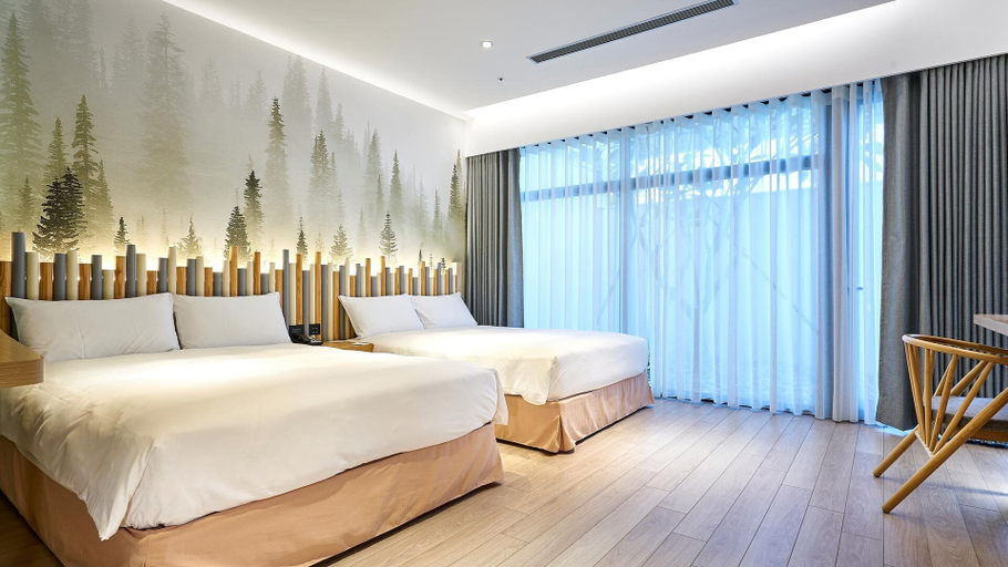 Bedroom 4, The Brick Hotel, Chiayi County