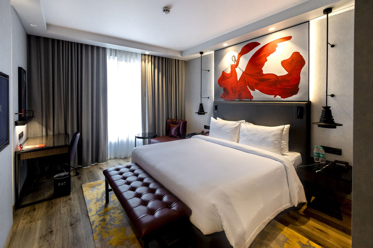 Bedroom 3, Radisson Red Chandigarh Mohali, Sahibzada Ajit Singh Nagar