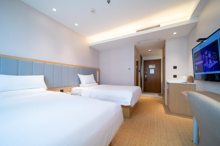 Bedroom 3, Ji Hotel Ningbo Yinzhou Wanda, Ningbo