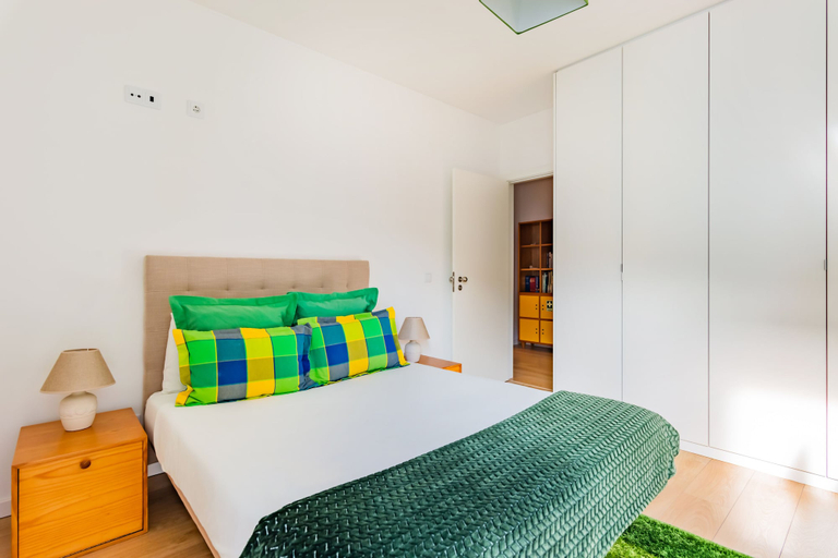 Bedroom 4, Santo Amaro Beach Apartment, Oeiras