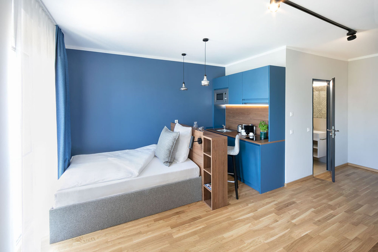 Bedroom 4, Brera Serviced Apartments Ulm, Ulm
