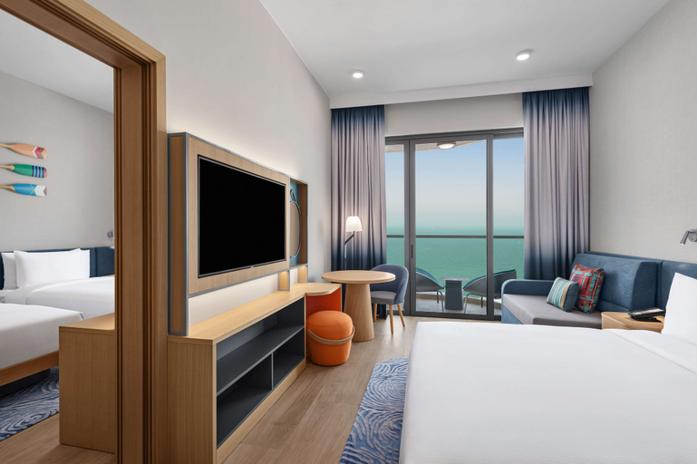 Bedroom 3, Hampton by Hilton Marjan Island, Ras Al Khaimah
