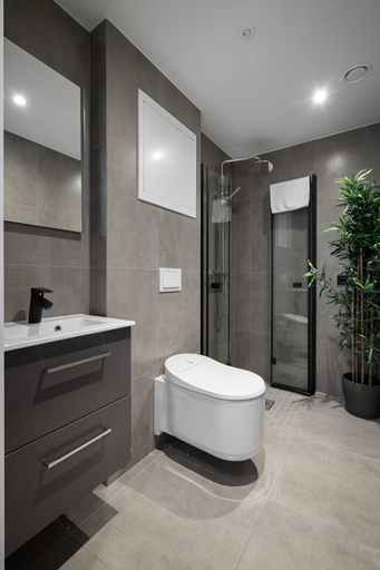 Bathroom 3, The Stay Nygård - Serviced Apartments, Bergen