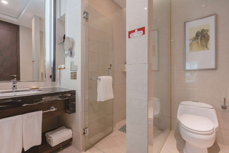 Bathroom 3, Howard Johnson By Wyndham Dongqian Lake Plaza Ningbo, Ningbo