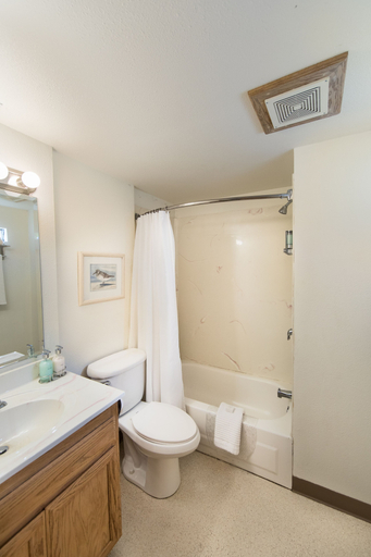 Bathroom 3, Cozy Mountain Motel , Lander