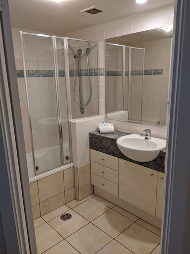 Bathroom 3, Moorings Beach Resort, Caloundra - Caloundra S.