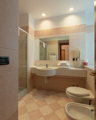 Bathroom 5, Hotel Bologna, Torino