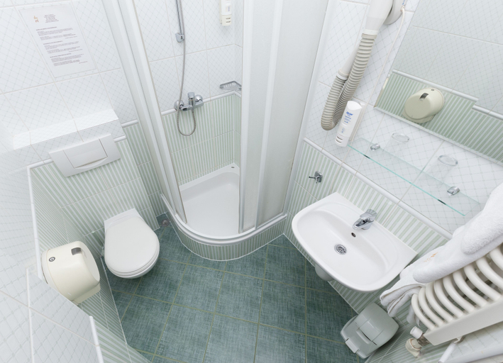 Bathroom 5, Hotel Floryan Old Town, Kraków City
