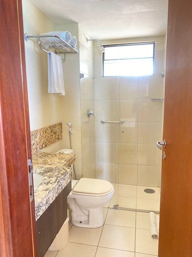 Bathroom, Apts em Quality suites, Natal