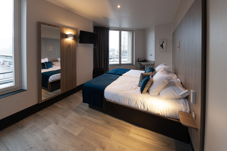 Bedroom 3, HNG Hotel Nancy Gare, Meurthe-et-Moselle