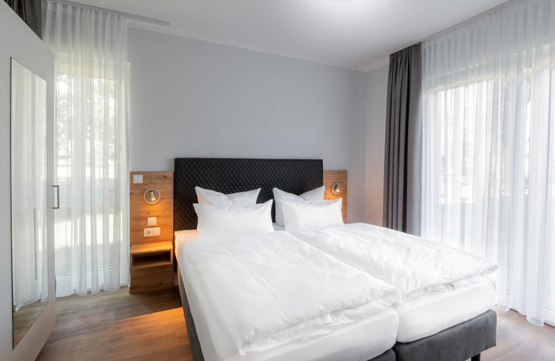 Bedroom, Sporthotel Neuruppin - Apartmenthaus mit Ferienwohnungen, Ostprignitz-Ruppin
