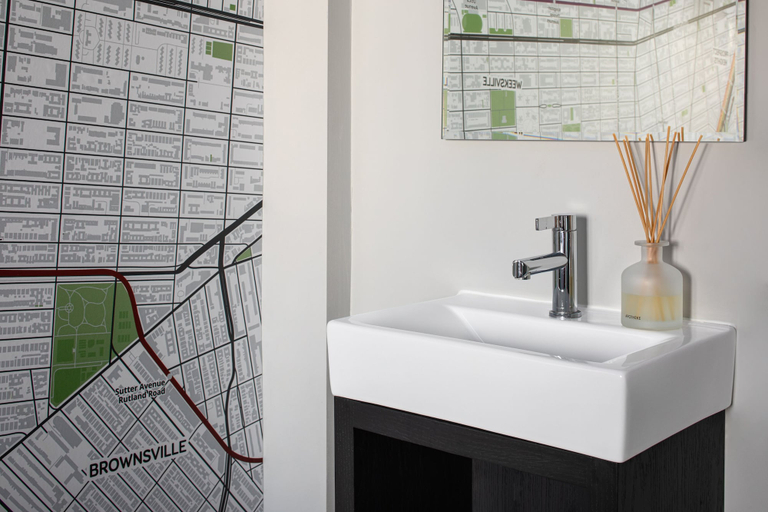 Bathroom 4, The Baltic Hotel, New York