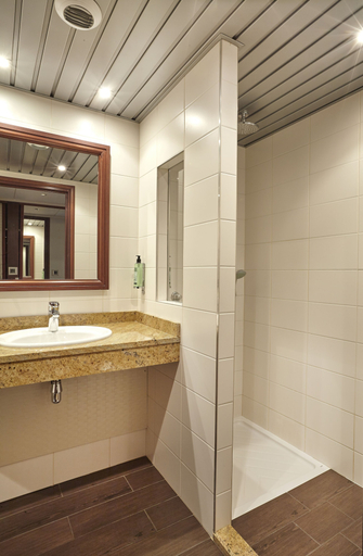 Bathroom 4, Hôtel Spa du Béryl, Orne