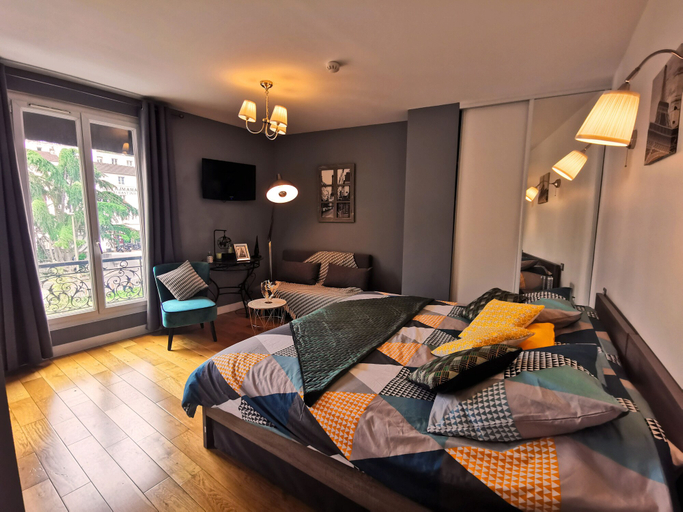 Bedroom 2, Hôtel oh sèvres autrement, Hauts-de-Seine