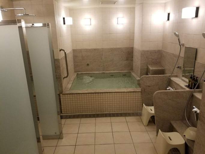 Bathroom 5, Glansit Akihabara Comfort Capsule Hotel, Taitō