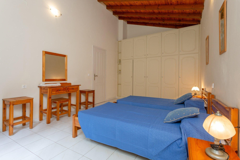 Bedroom 2, Villa Thalassa Large Private Pool Walk to Beach Sea Views A C Wifi Car Not Required - 920, Ionian Islands