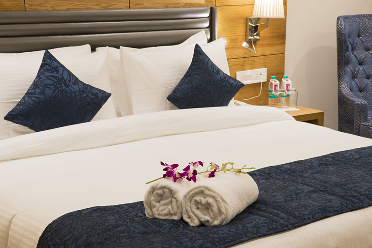 Bedroom 2, Regenta Central Cassia Zirakpur Chandigarh, Sahibzada Ajit Singh Nagar