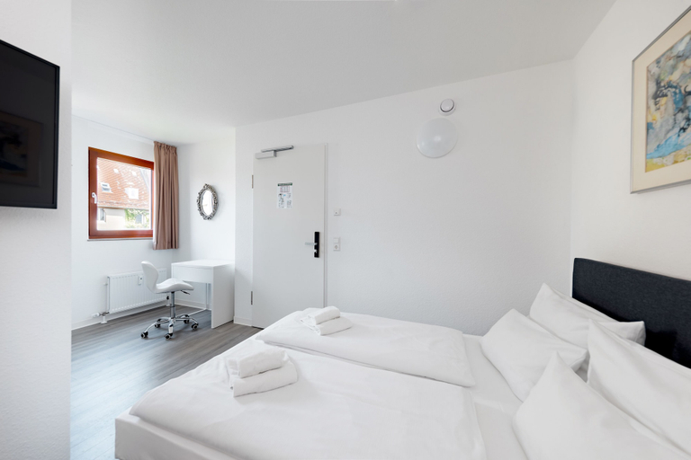 Bedroom 5, Hotel Garni am Olgaeck, Stuttgart