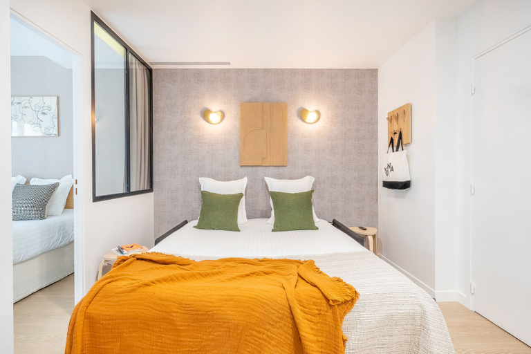 Bedroom 3, Yuna Les Halles - Serviced Apartments, Paris