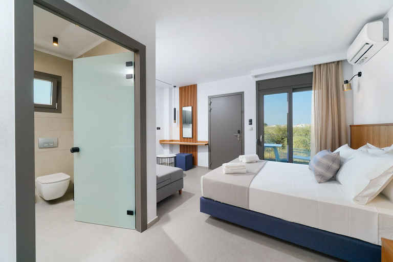 Bedroom 3, Olia Thassos - Luxury Apartments, East Macedonia and Thrace