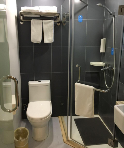 Bathroom 4, Hanting Hotel Shanghai People's Square Fuzhou Road, Shanghai