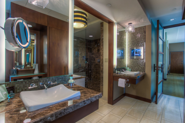 Bathroom 5, Aliante Casino & Hotel, Clark