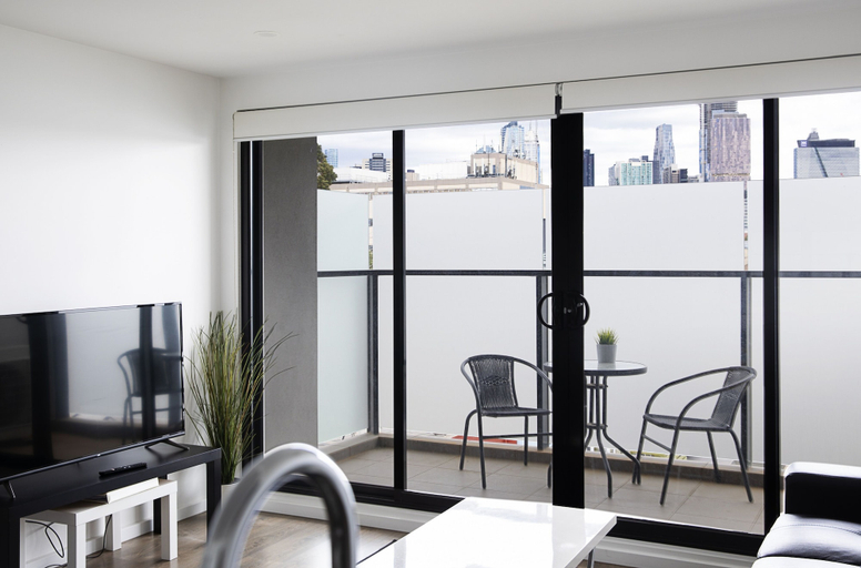 Bedroom 3, RNR Serviced Apartments North Melbourne, Melbourne