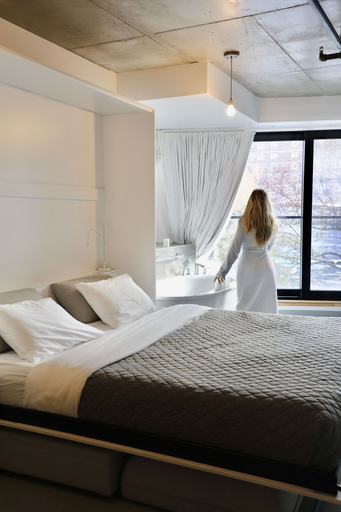 Bedroom 4, Boxotel Montreal, Montréal