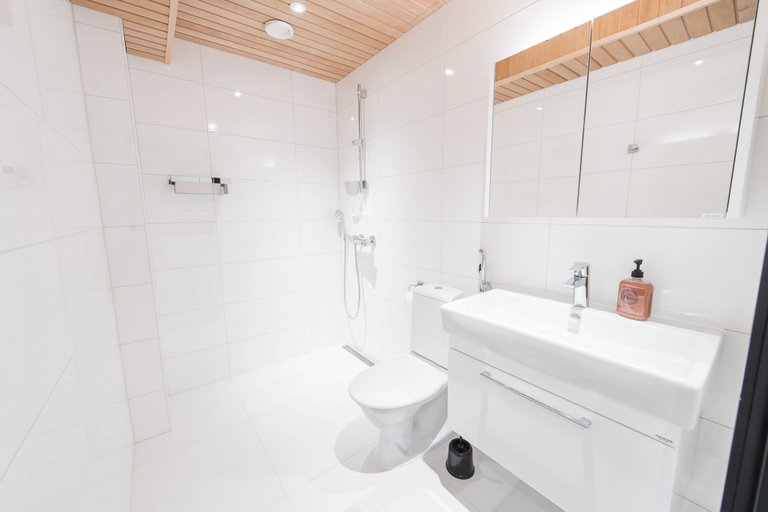 Bathroom 4, Forenom Serviced Apartments Helsinki Mansku, Uusimaa