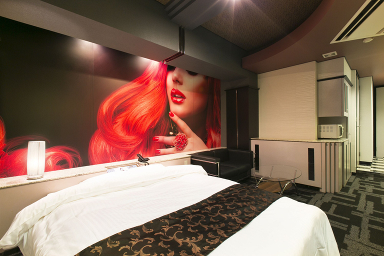 Bedroom 2, Hotel Atlantis Otsu - Adults Only, Lake Biwa