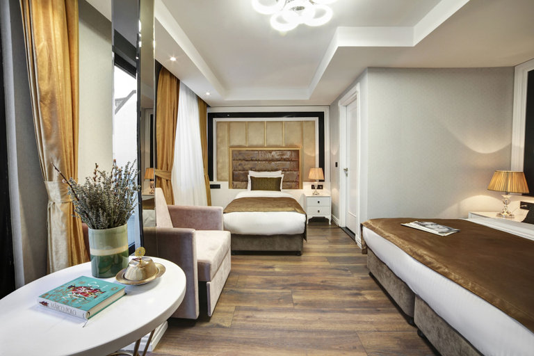 Bedroom 2, Pell Palace Hotel & Spa, Fatih