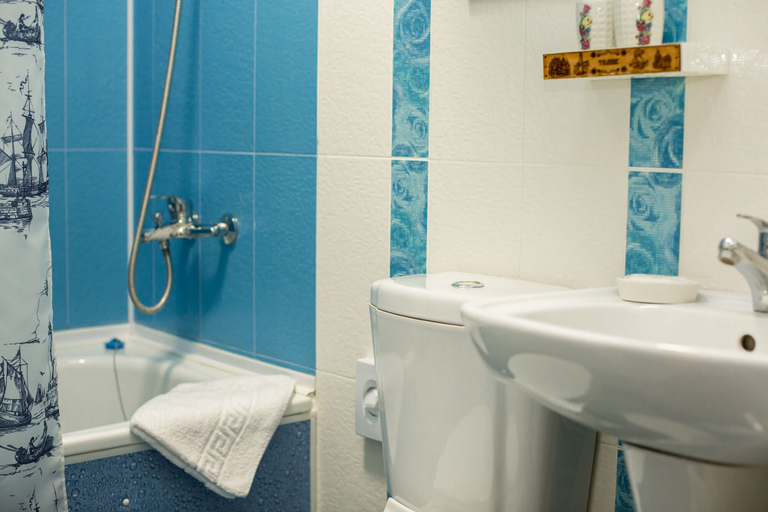 Bathroom 3, Abazhur Hotel, Tomskiy rayon
