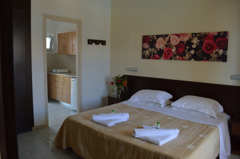 Bedroom 5, Konstantina Apartments, Ionian Islands