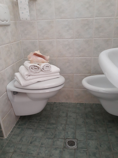 Bathroom 5, Hotel Maxim, Rimini