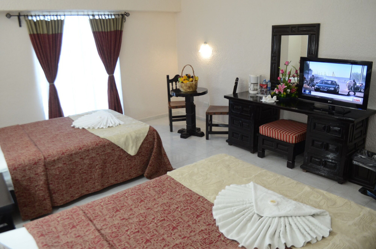 Bedroom 2, Hotel Maya Tabasco, Centro