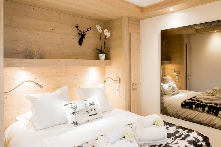 Bedroom 4, Mammoth Lodge Apartment T3 Cabin D09, Savoie