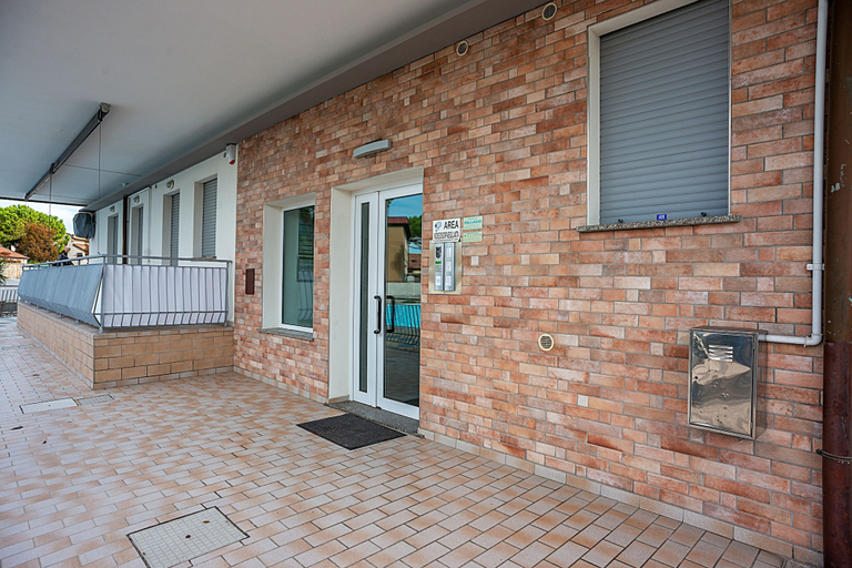 Property entrance, Condominio Palladio, Venezia