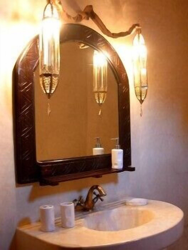 Bathroom 3, Riad Aderbaz, Marrakech