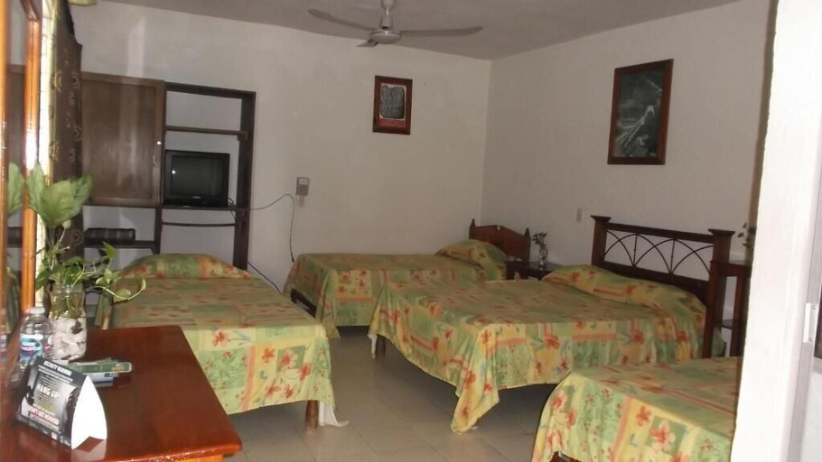 Bedroom 4, Hotel Canek, Palenque