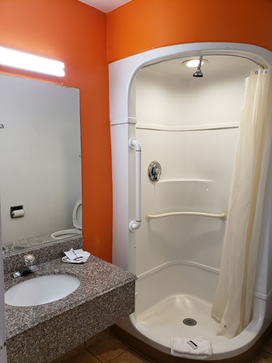 Bathroom 5, Nights Stay Hotel, Tulsa