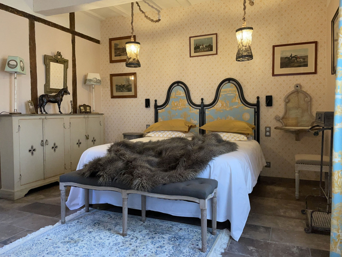 Bedroom 4, Château du Gô, Tarn