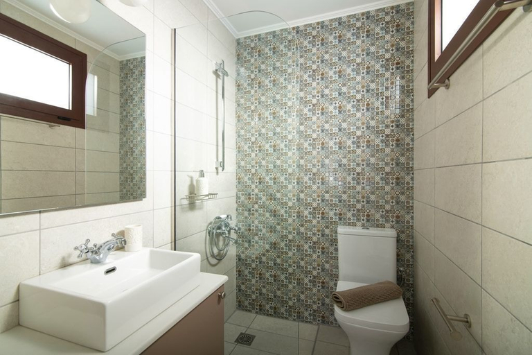 Bathroom 3, Villa Liatiko, Heated pool, Amazing views, Crete