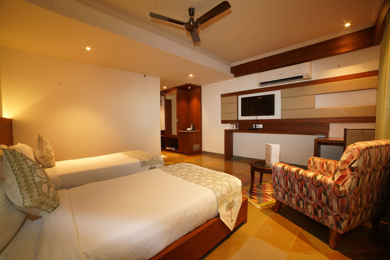 Bedroom 4, The Ramvilas - A Rooftop Lake View Hotel in Udaipur, Udaipur