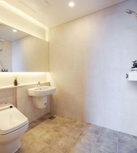 Bathroom, Le Ciel Pool Villa Pension, Yeosu