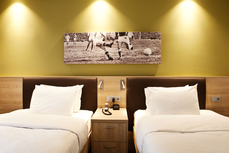 Bedroom 3, Hampton by Hilton Aachen Tivoli, Städteregion Aachen